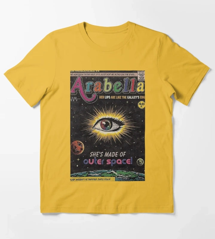 arabella monkeys tour T-Shirt Yellow