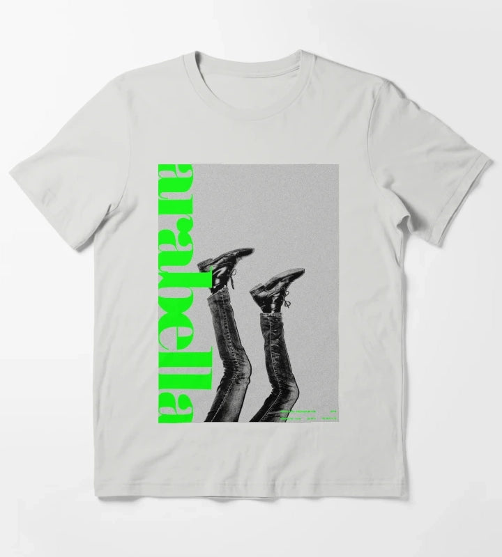 arabellaarctic monkeys T-Shirt Light Grey