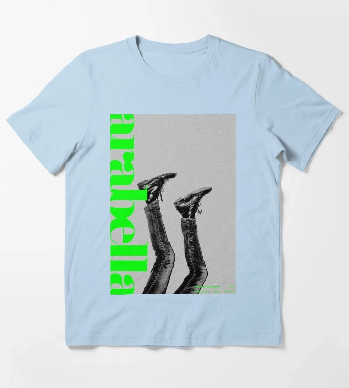 arabellaarctic monkeys T-Shirt Sky Blue