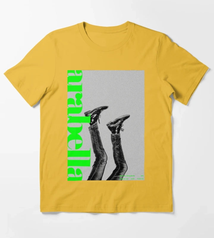 arabellaarctic monkeys T-Shirt Yellow