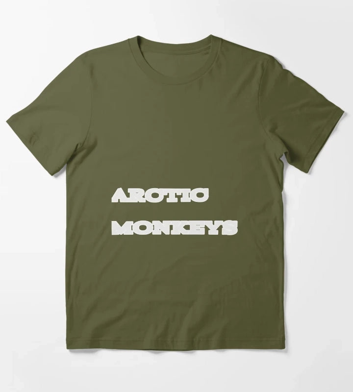 arctic monkeys monkey T-Shirt Olive Green