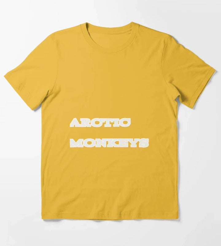 arctic monkeys monkey T-Shirt Yellow