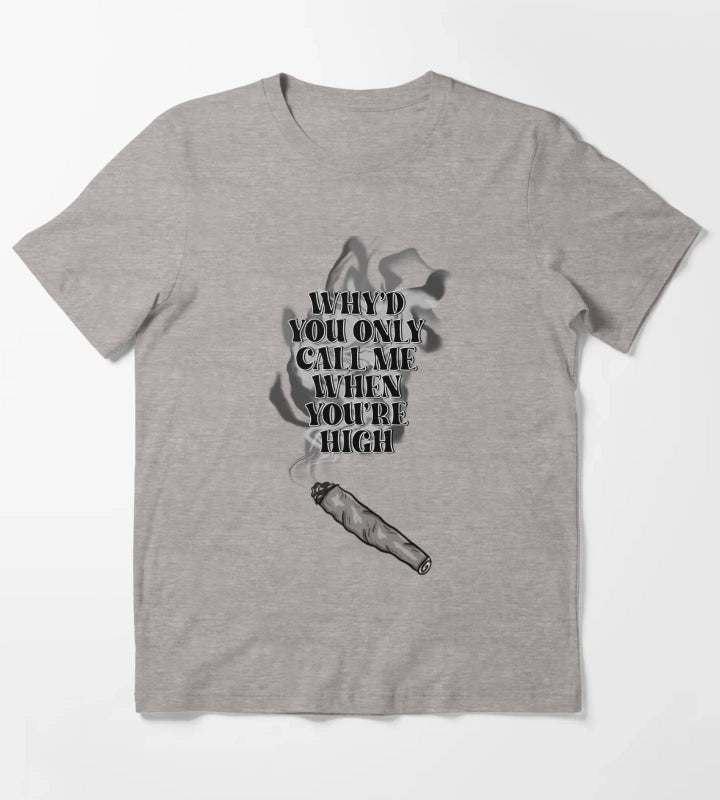 arctic monkeys whyd you only call me T-Shirt Heather Grey