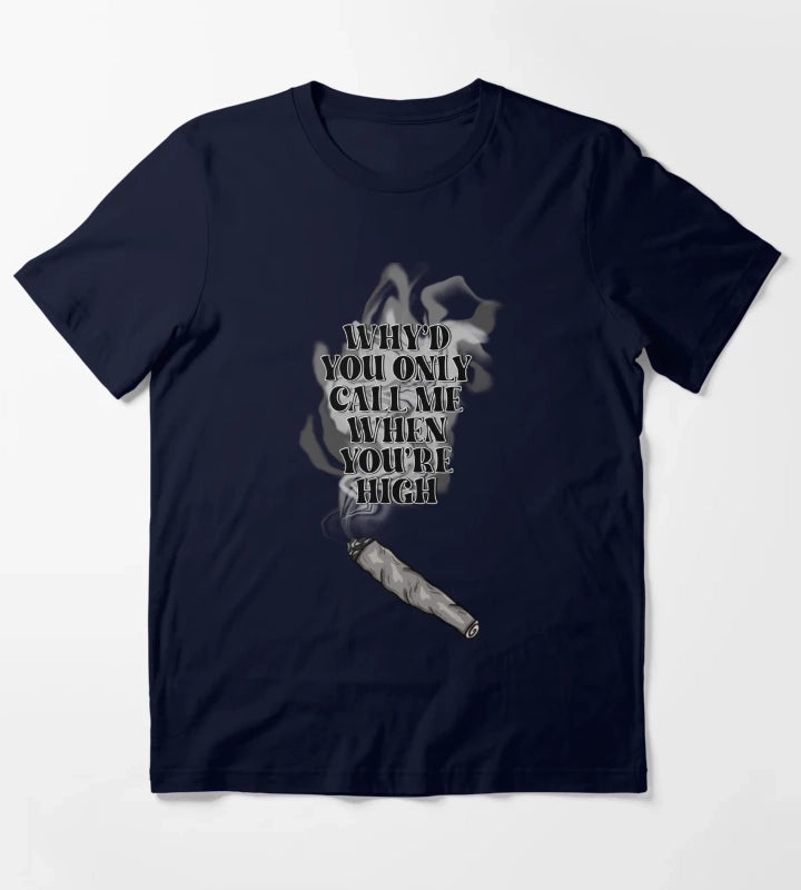 arctic monkeys whyd you only call me T-Shirt Navy