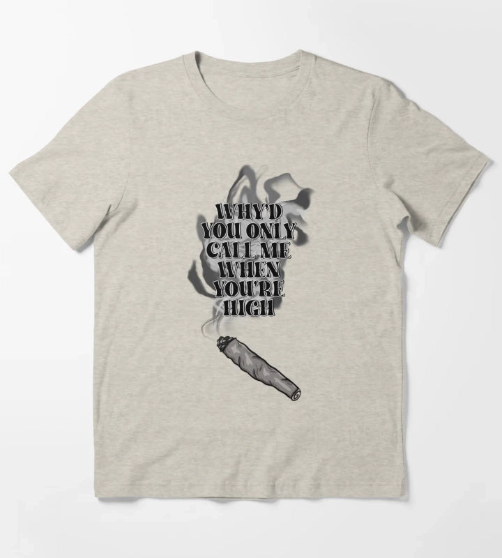 arctic monkeys whyd you only call me T-Shirt Cream