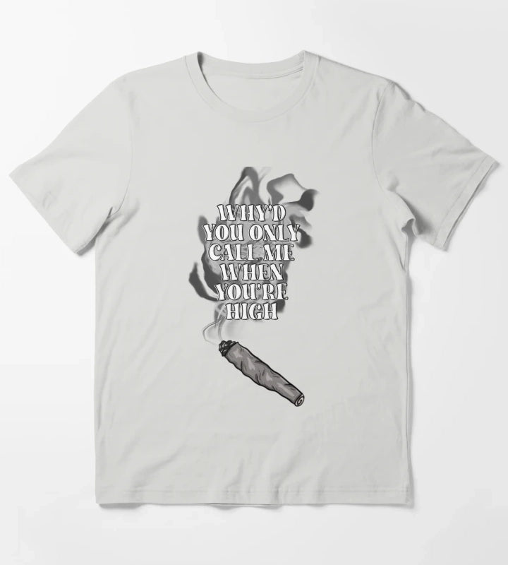 arctic monkeys whyd you only call me white T-Shirt Light Grey