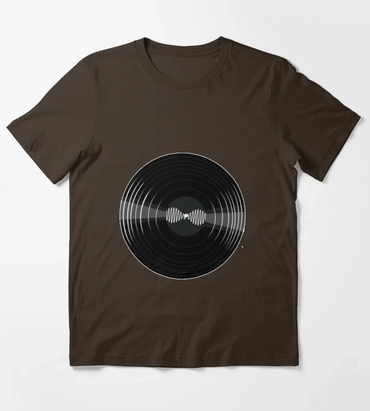 arcticmonkeysonvinyl1 T-Shirt Brown