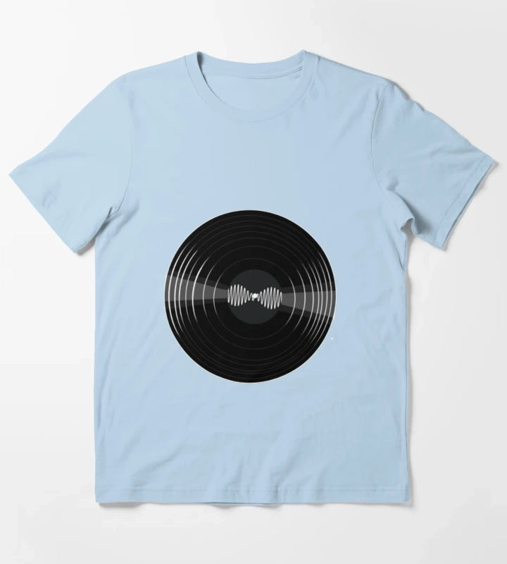 arcticmonkeysonvinyl1 T-Shirt Sky Blue