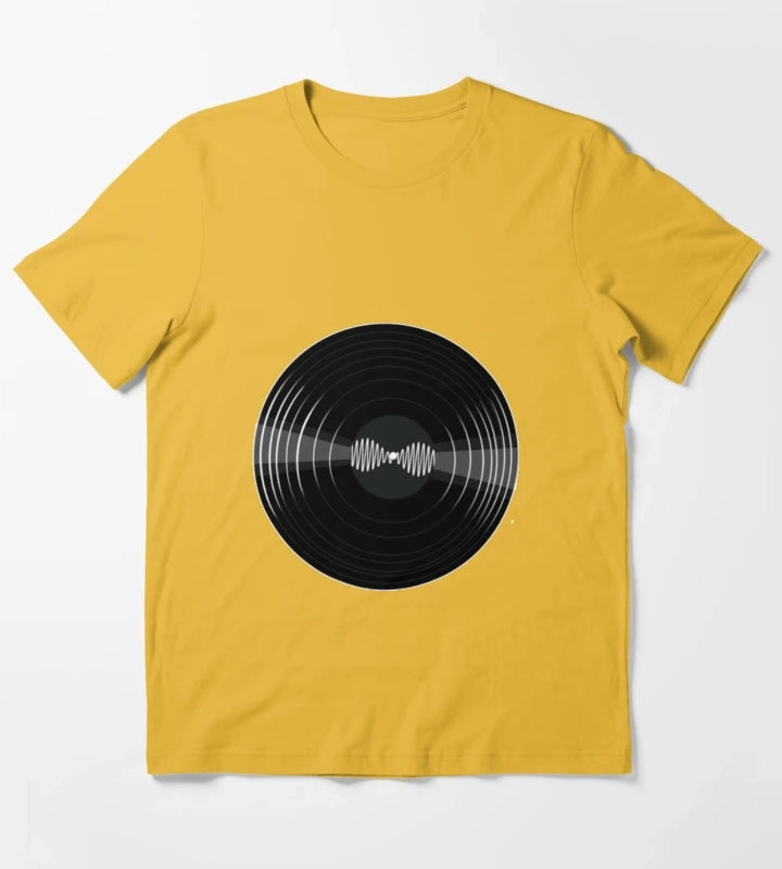 arcticmonkeysonvinyl1 T-Shirt Yellow