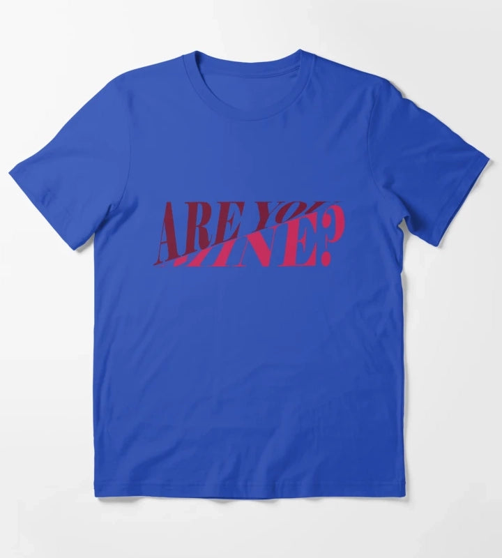 are you mine arctic monkeys sticker T-Shirt Blue