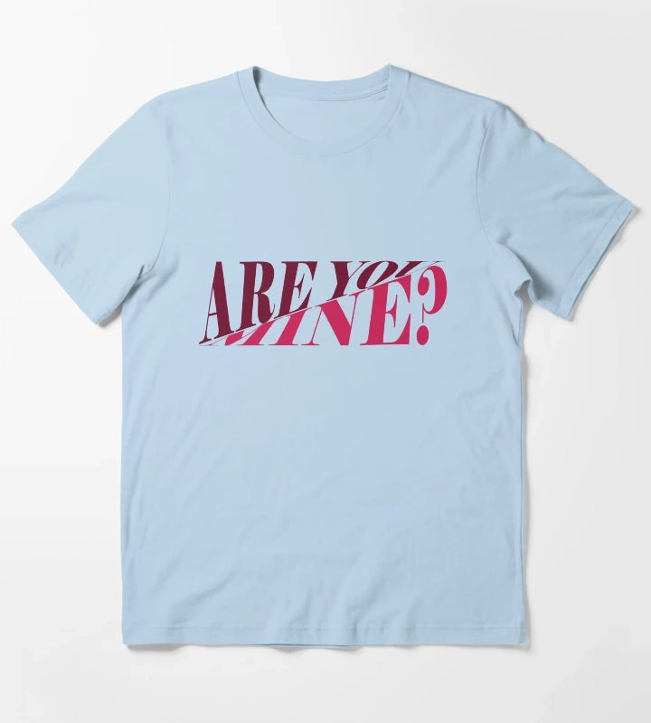 are you mine arctic monkeys sticker T-Shirt Sky Blue