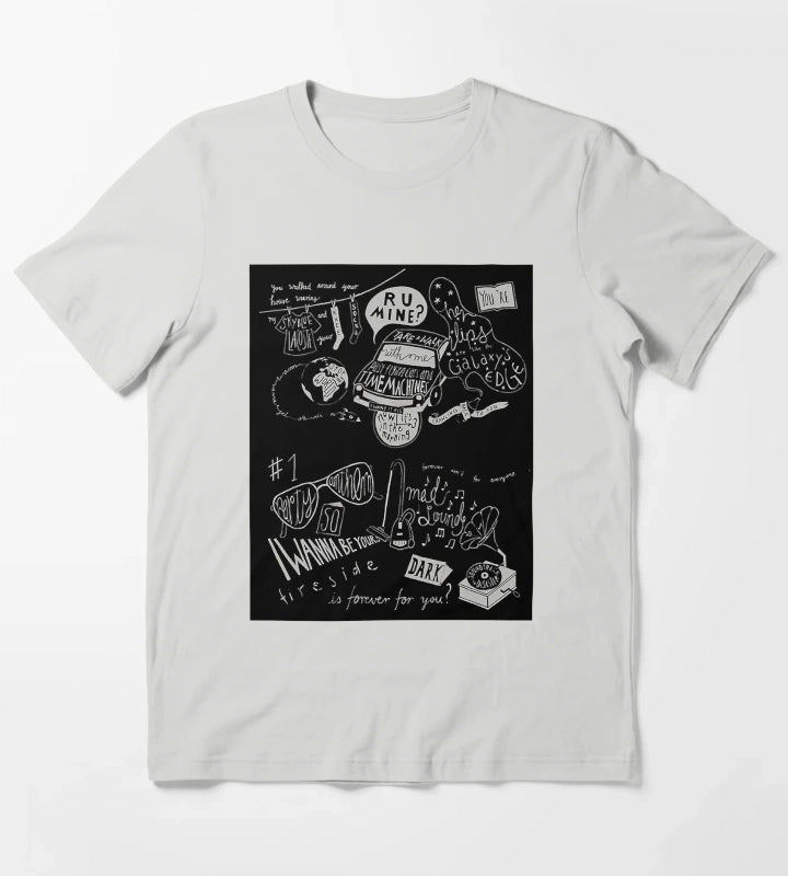 artic monkeysartic monkeypunkmusicbritpop T-Shirt Light Grey
