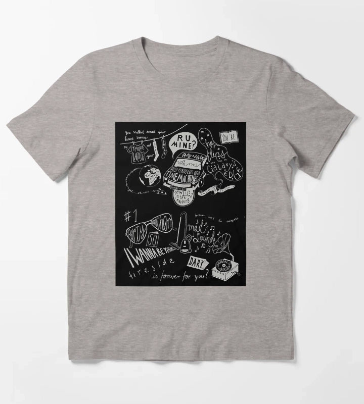artic monkeysartic monkeypunkmusicbritpop T-Shirt Heather Grey