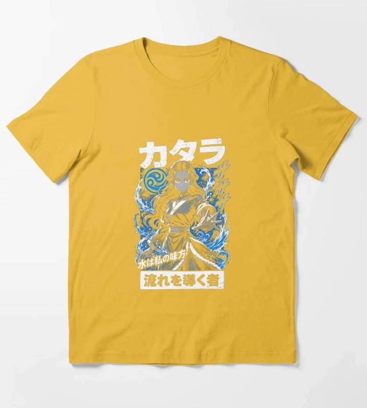avatar aang T-Shirt Yellow