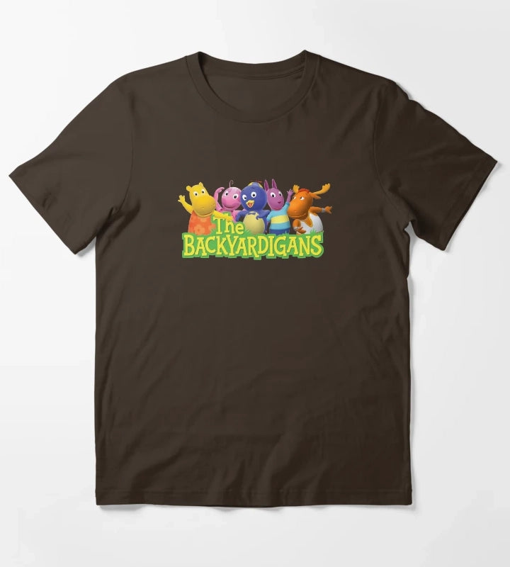 backyardigans funny T-Shirt Brown