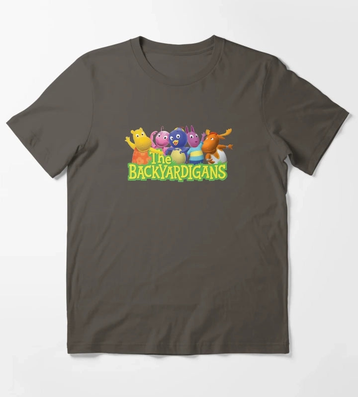 backyardigans funny T-Shirt Dark Grey