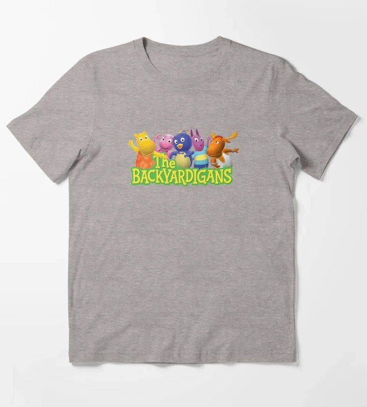 backyardigans funny T-Shirt Heather Grey