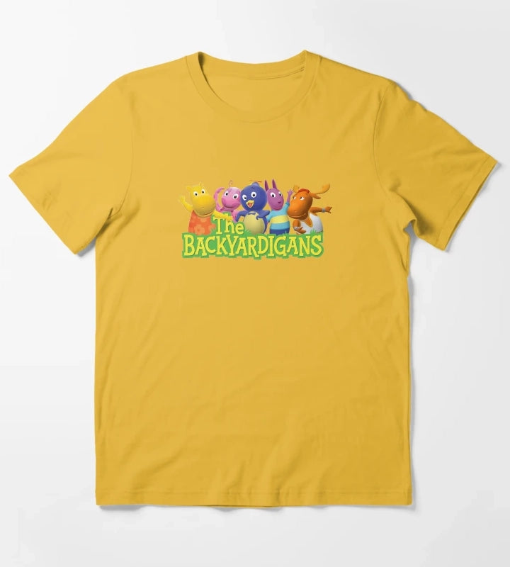 backyardigans funny T-Shirt Yellow