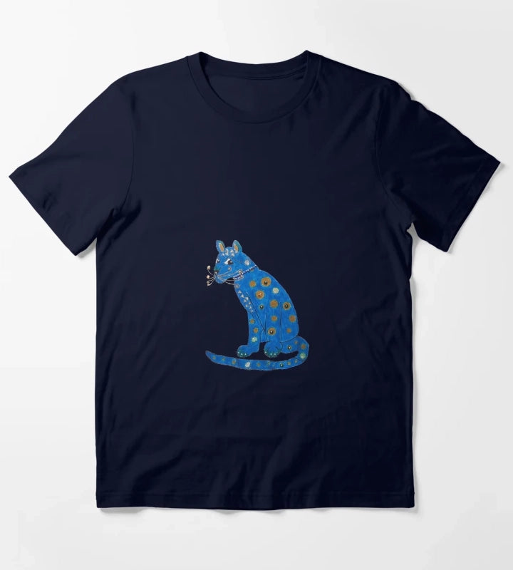 blue cat T-Shirt Navy