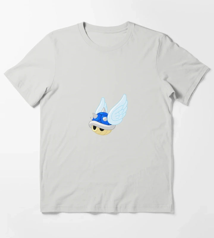 blue shell T-Shirt Light Grey