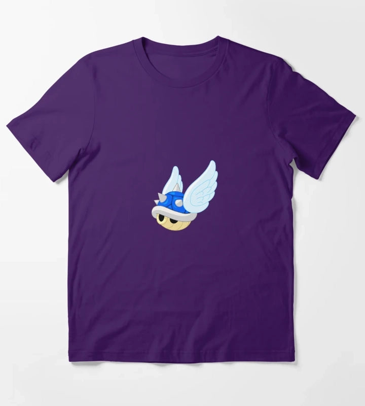 blue shell T-Shirt Purple