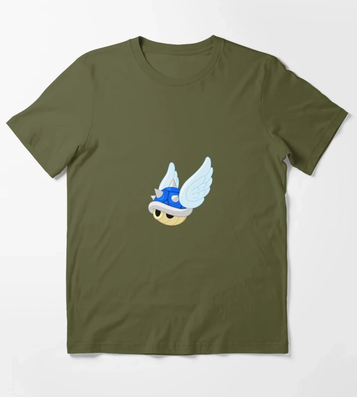 blue shell T-Shirt Olive Green