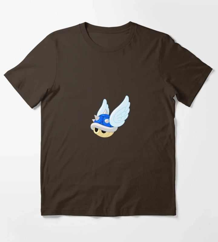 blue shell T-Shirt Brown