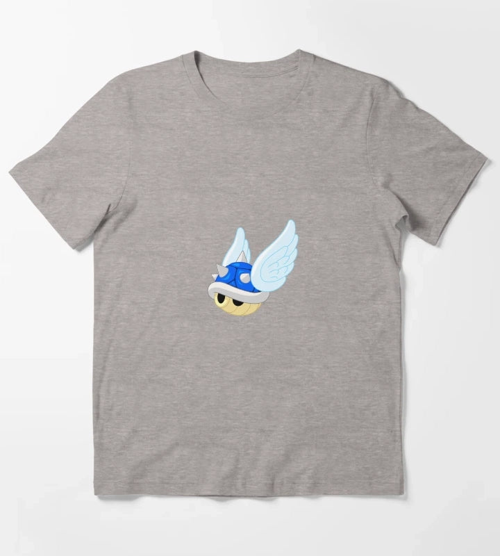 blue shell T-Shirt Heather Grey