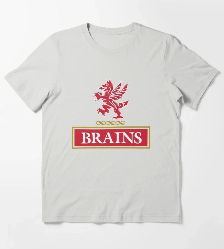 brewingbrains T-Shirt Light Grey