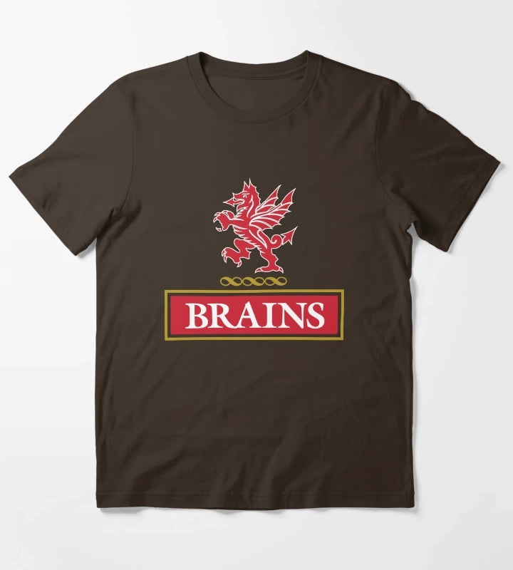 brewingbrains T-Shirt Brown