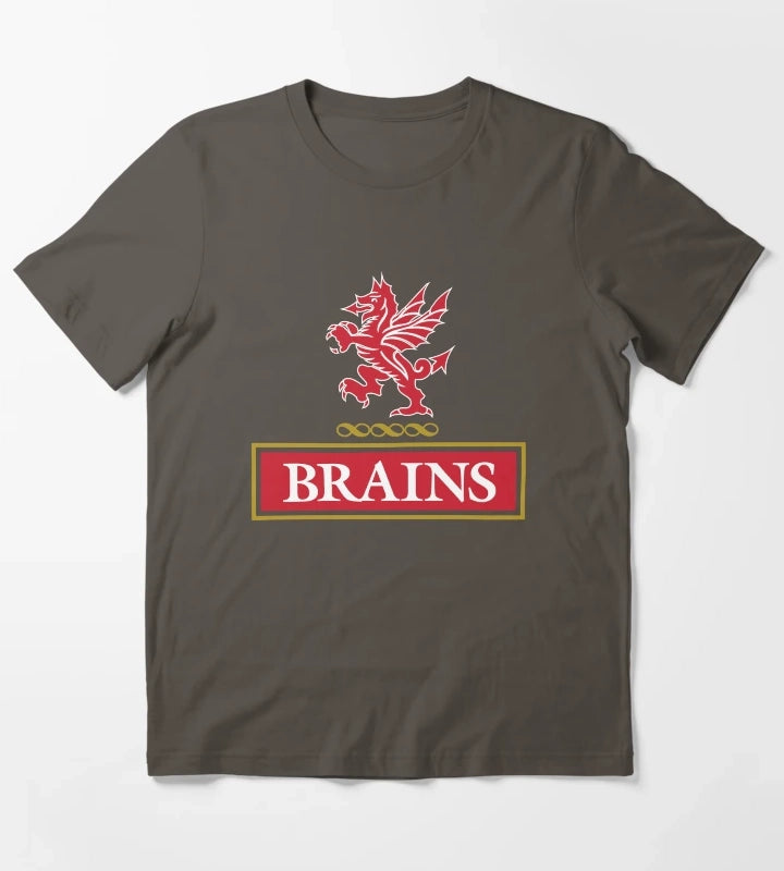 brewingbrains T-Shirt Dark Grey