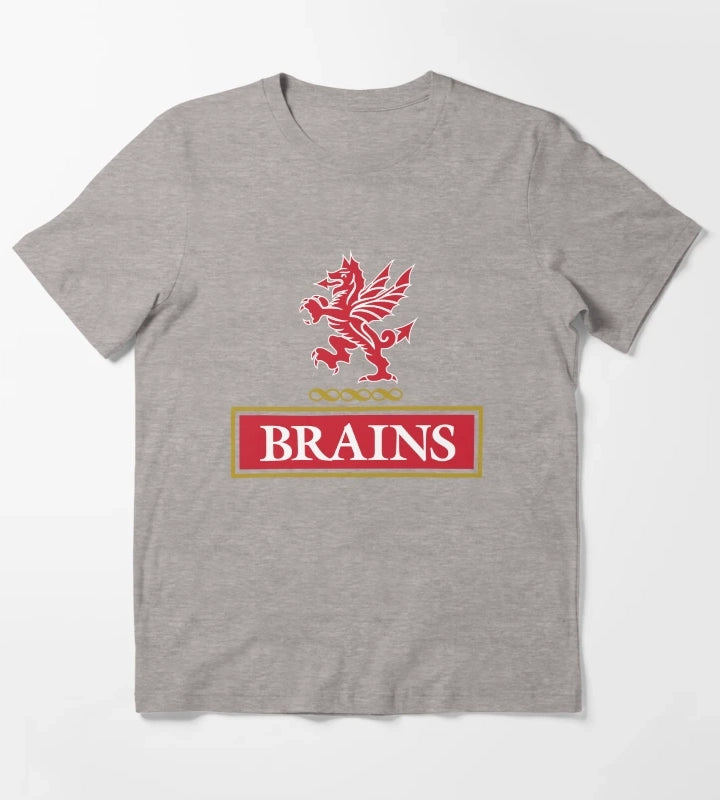 brewingbrains T-Shirt Heather Grey