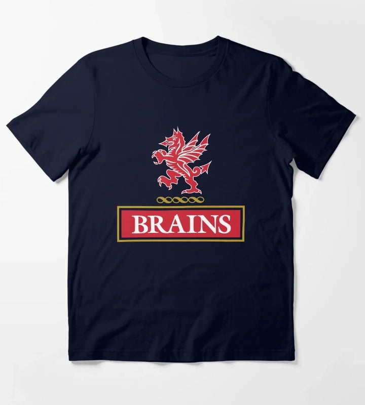 brewingbrains T-Shirt Navy