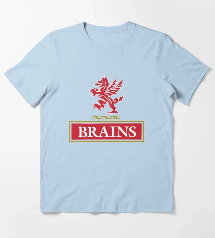 brewingbrains T-Shirt Sky Blue