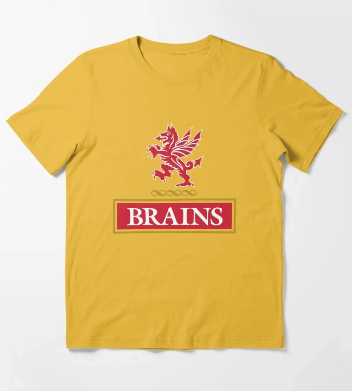 brewingbrains T-Shirt Yellow