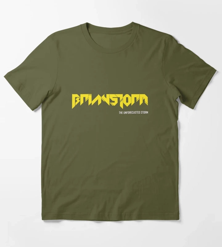 brianstorm the unforecasted storm T-Shirt Olive Green