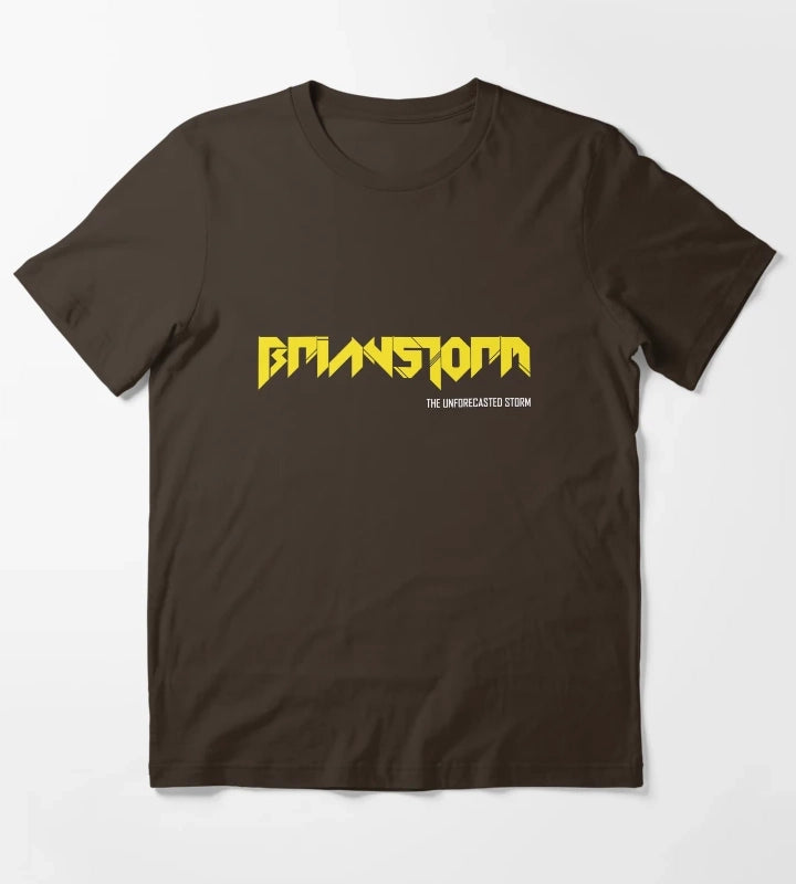 brianstorm the unforecasted storm T-Shirt Brown