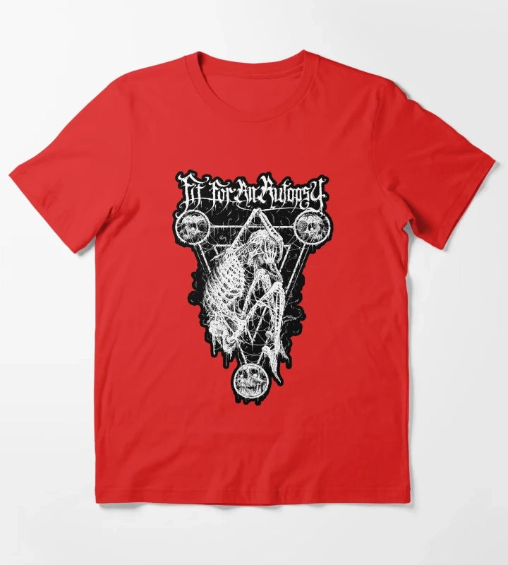 burried triangle T-Shirt Red