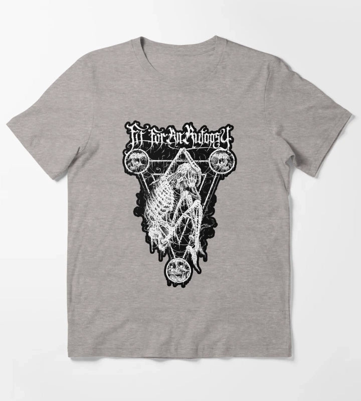 burried triangle T-Shirt Heather Grey