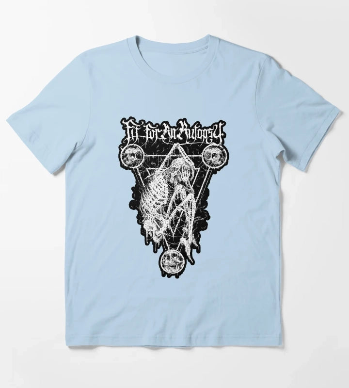 burried triangle T-Shirt Sky Blue