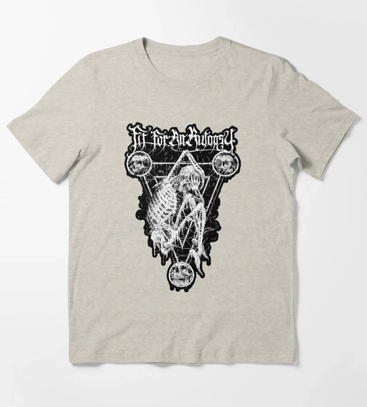 burried triangle T-Shirt Cream