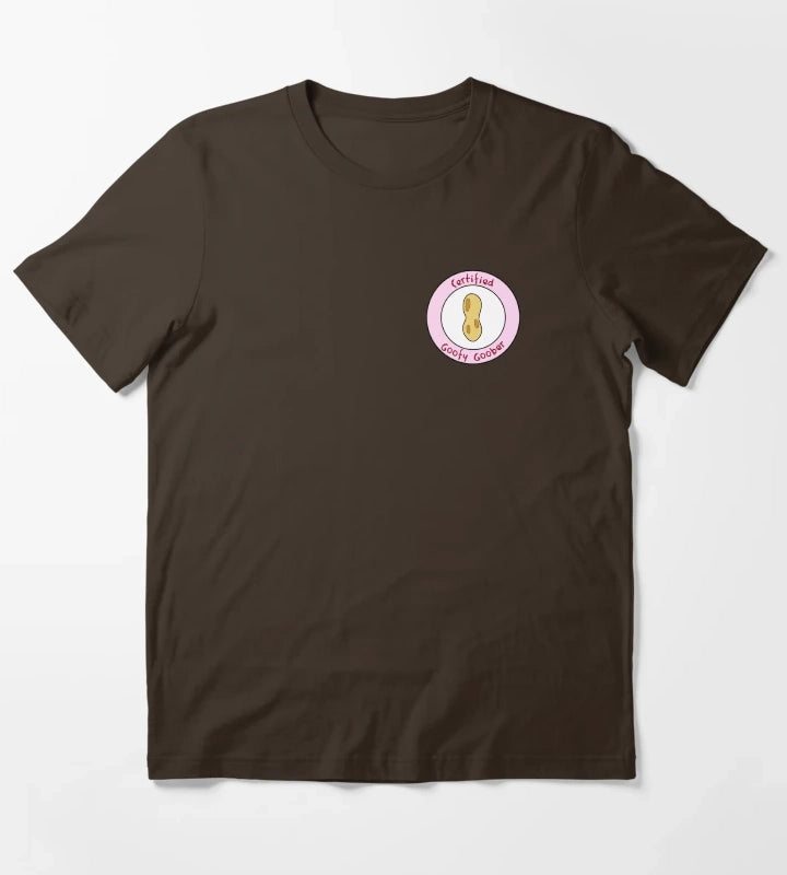 certified goofy goober T-Shirt Brown