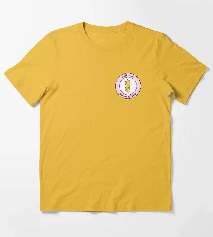 certified goofy goober T-Shirt Yellow