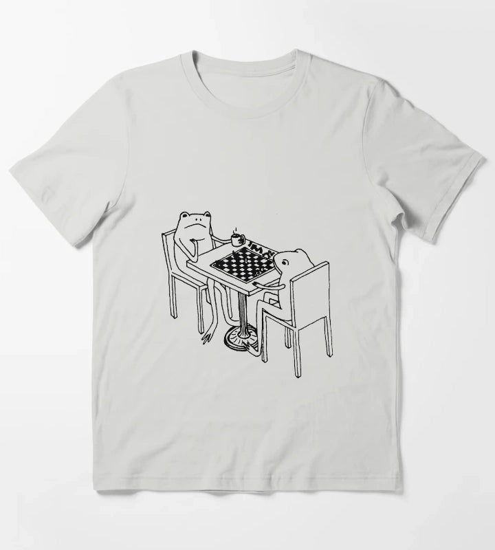 chess match T-Shirt Light Grey