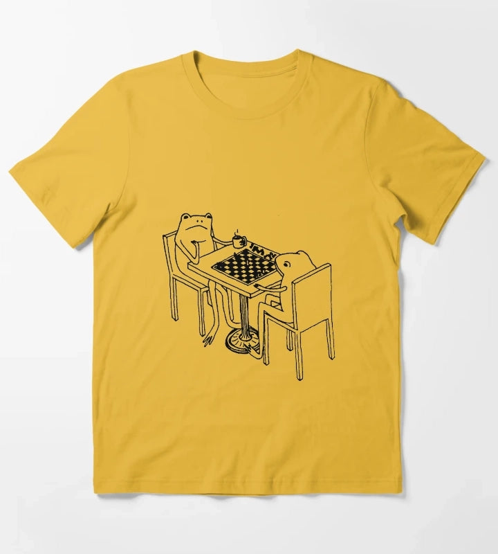 chess match T-Shirt Yellow