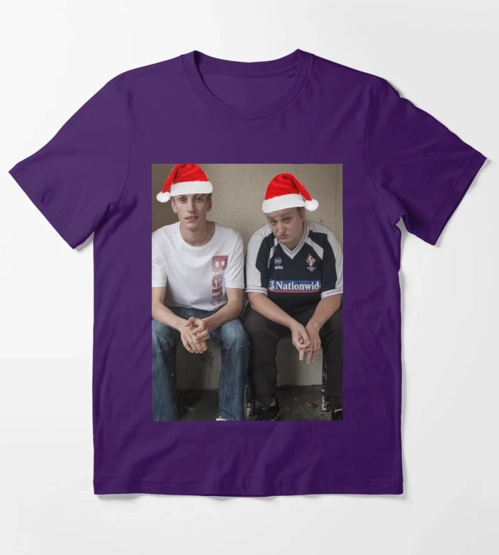christmas with kerry and kurtan T-Shirt Purple