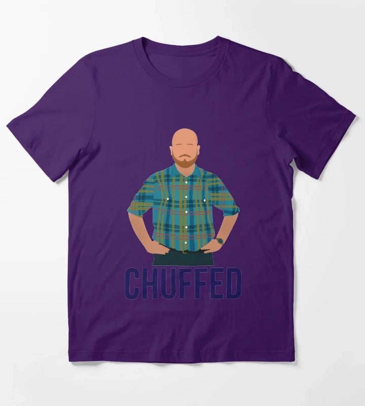chuffed T-Shirt Purple