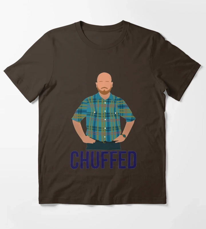 chuffed T-Shirt Brown