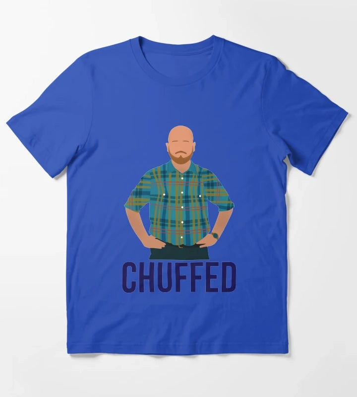 chuffed T-Shirt Blue