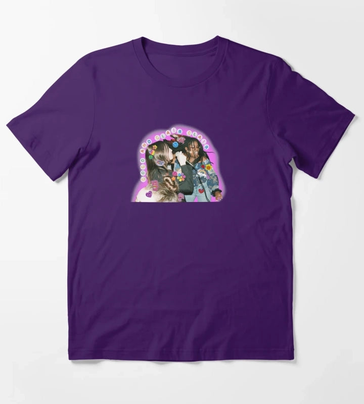 coco and clair clair T-Shirt Purple